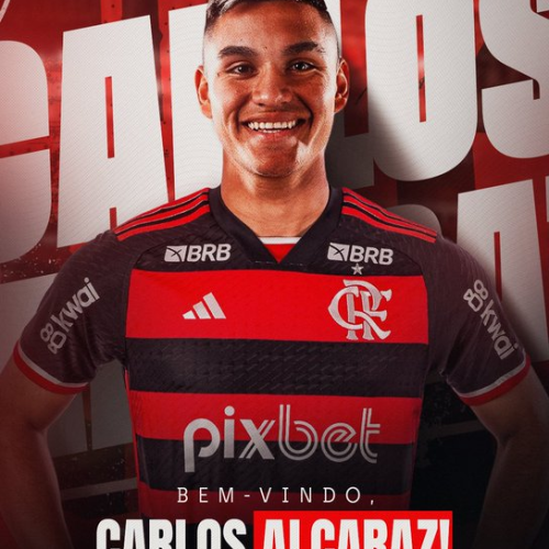 Flamengo anuncia oficialmente a contratação de Carlos (Charly) Alcaraz