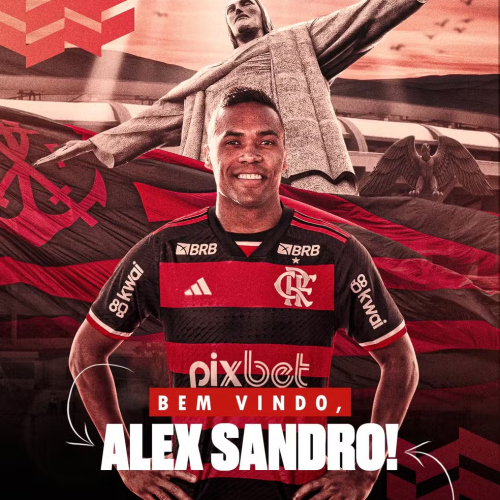 Alex Sandro fecha com Flamengo e clube faz o anúncio nas redes sociais