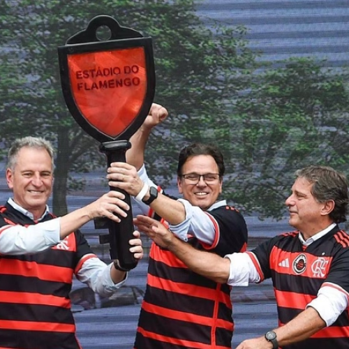 Vibra Nação Rubro-negra, o terreno do gasômetro agora é do Flamengo